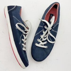 Helly Hansen Navy Blue Lace Up Sailing Shoes Sneakers Womens‎ 7M